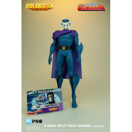 HL PRO - Figura in PVC di Goldorak - Variante del comandante Minos / Minas Split Face - Generale Gandal