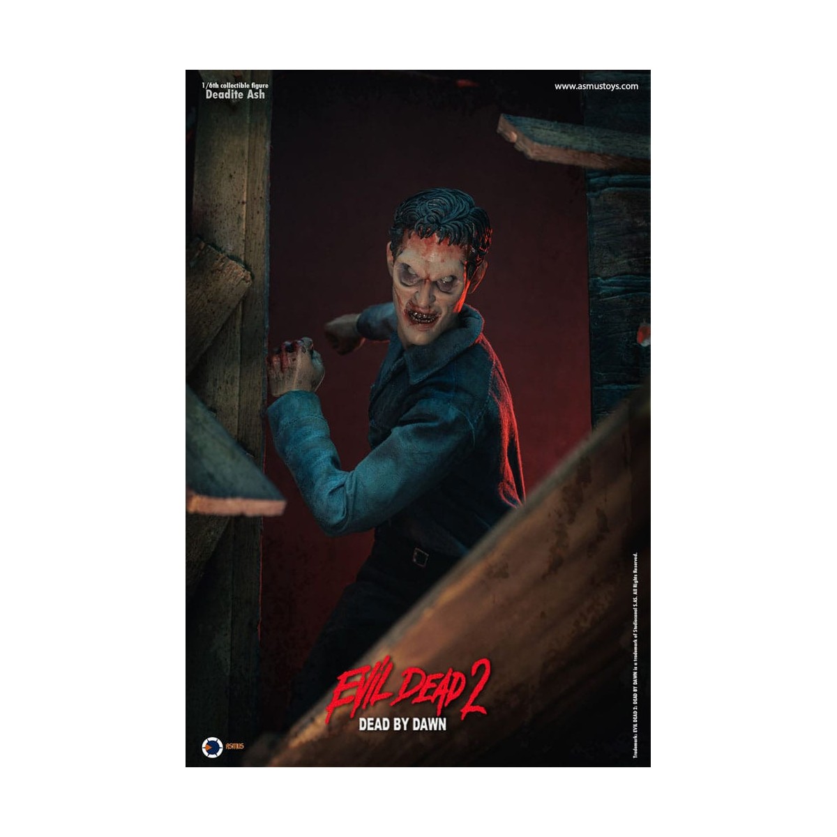 Asmus Toys Deadite Ash 1/6 - The Evil Dead 2 Dead by Dawn