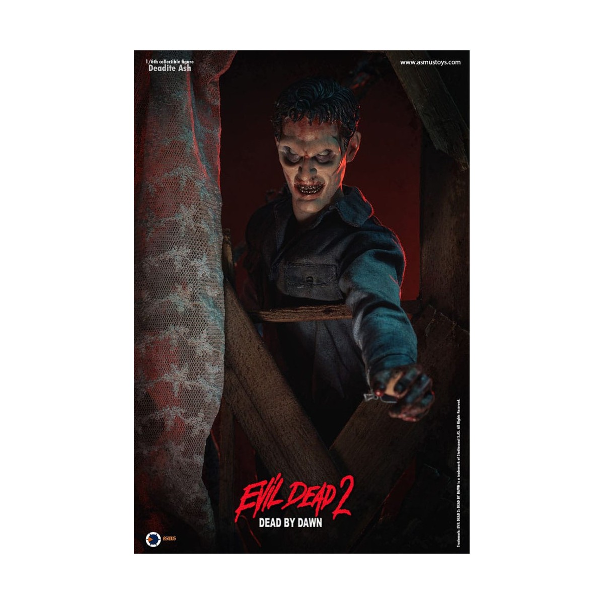 Asmus Toys Deadite Ash 1/6 - The Evil Dead 2 Dead by Dawn