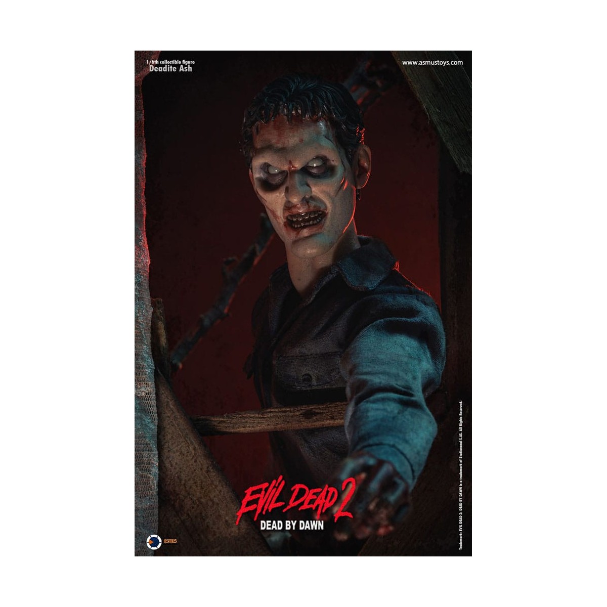 Asmus Toys Deadite Ash 1/6 - The Evil Dead 2 Dead by Dawn