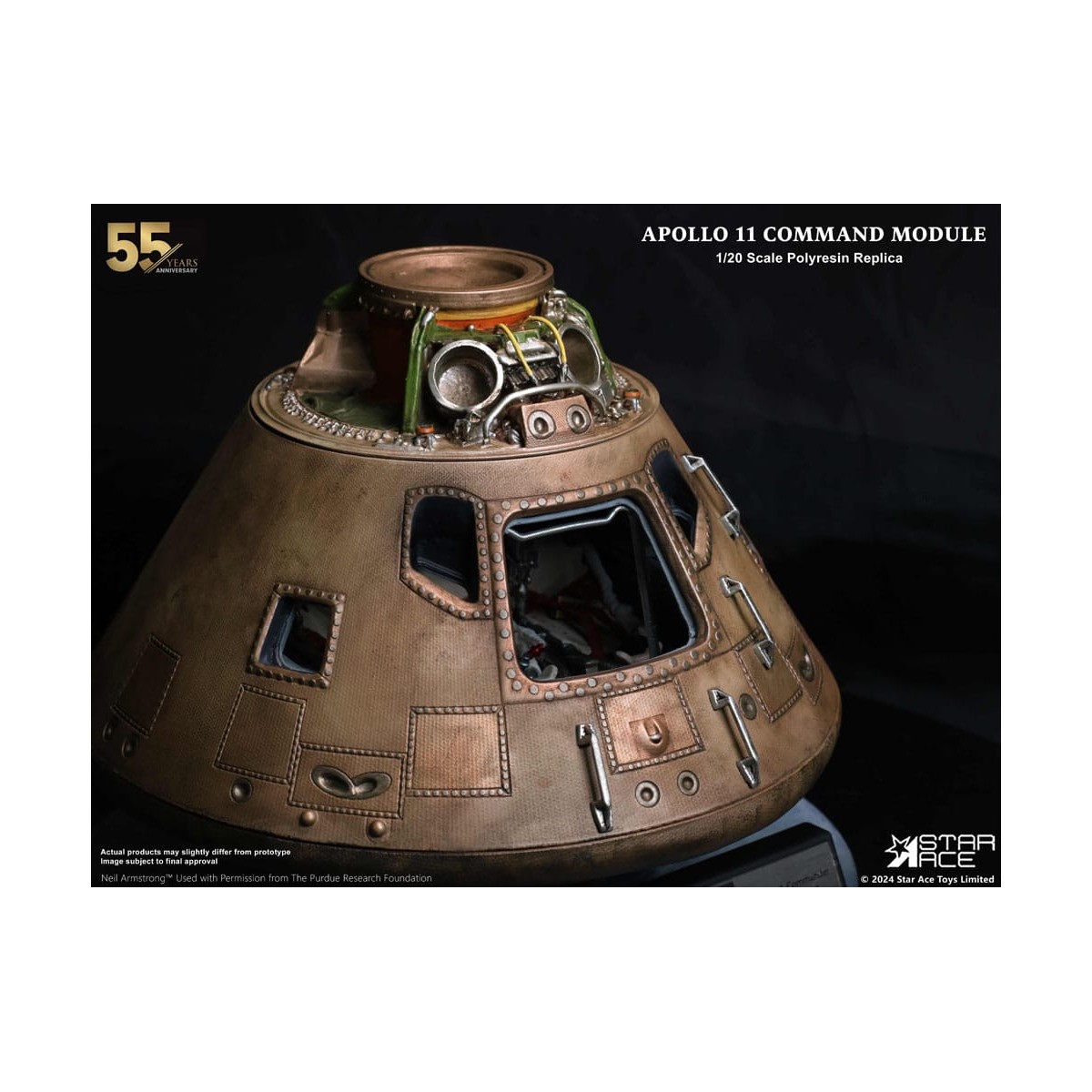 Star Ace - Modulo di comando Apollo 11 (DX) 1/20