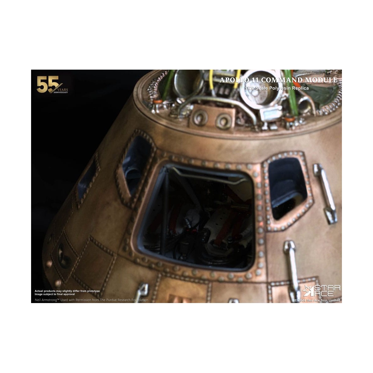 Star Ace - Modulo di comando Apollo 11 (DX) 1/20