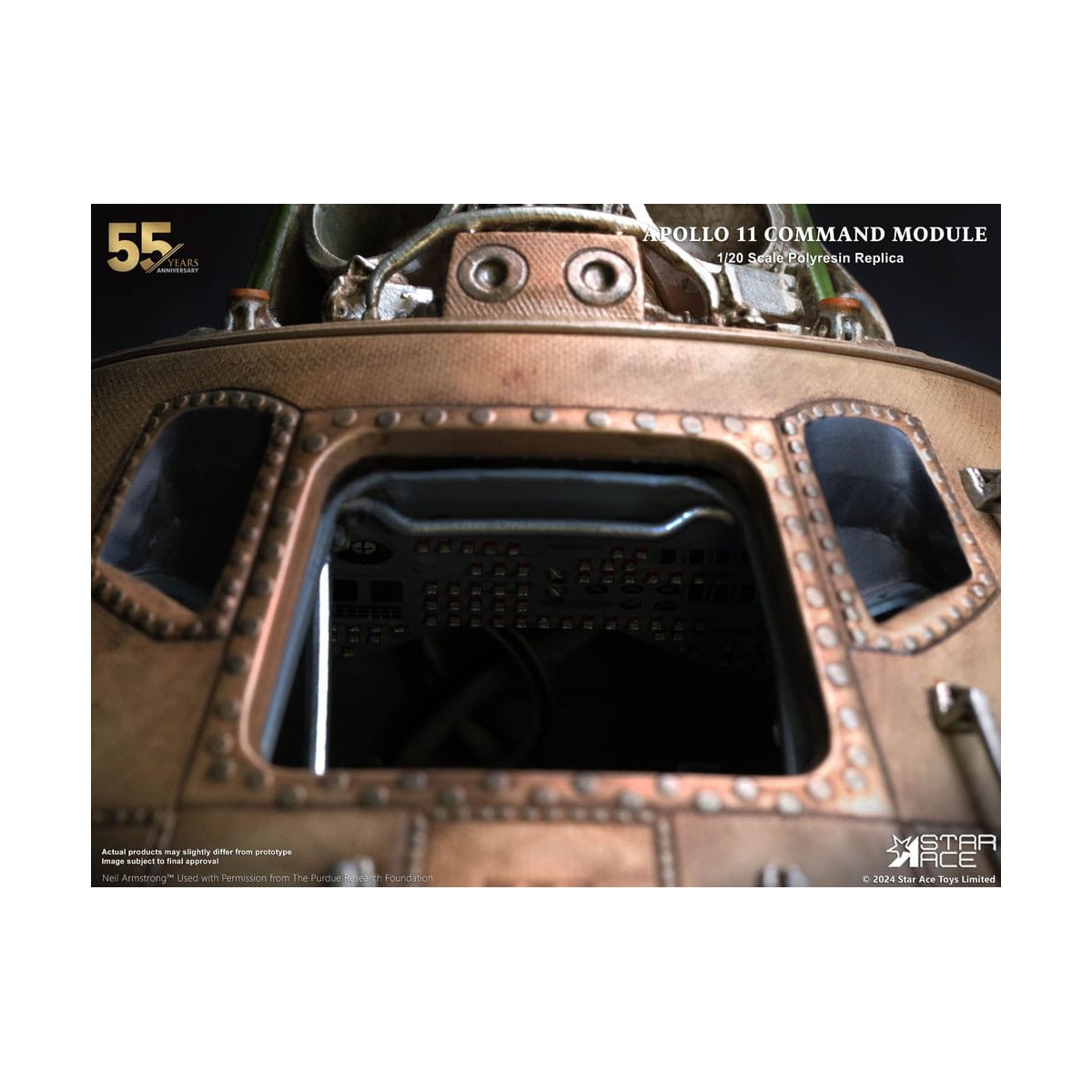 Star Ace - Modulo di comando Apollo 11 (DX) 1/20