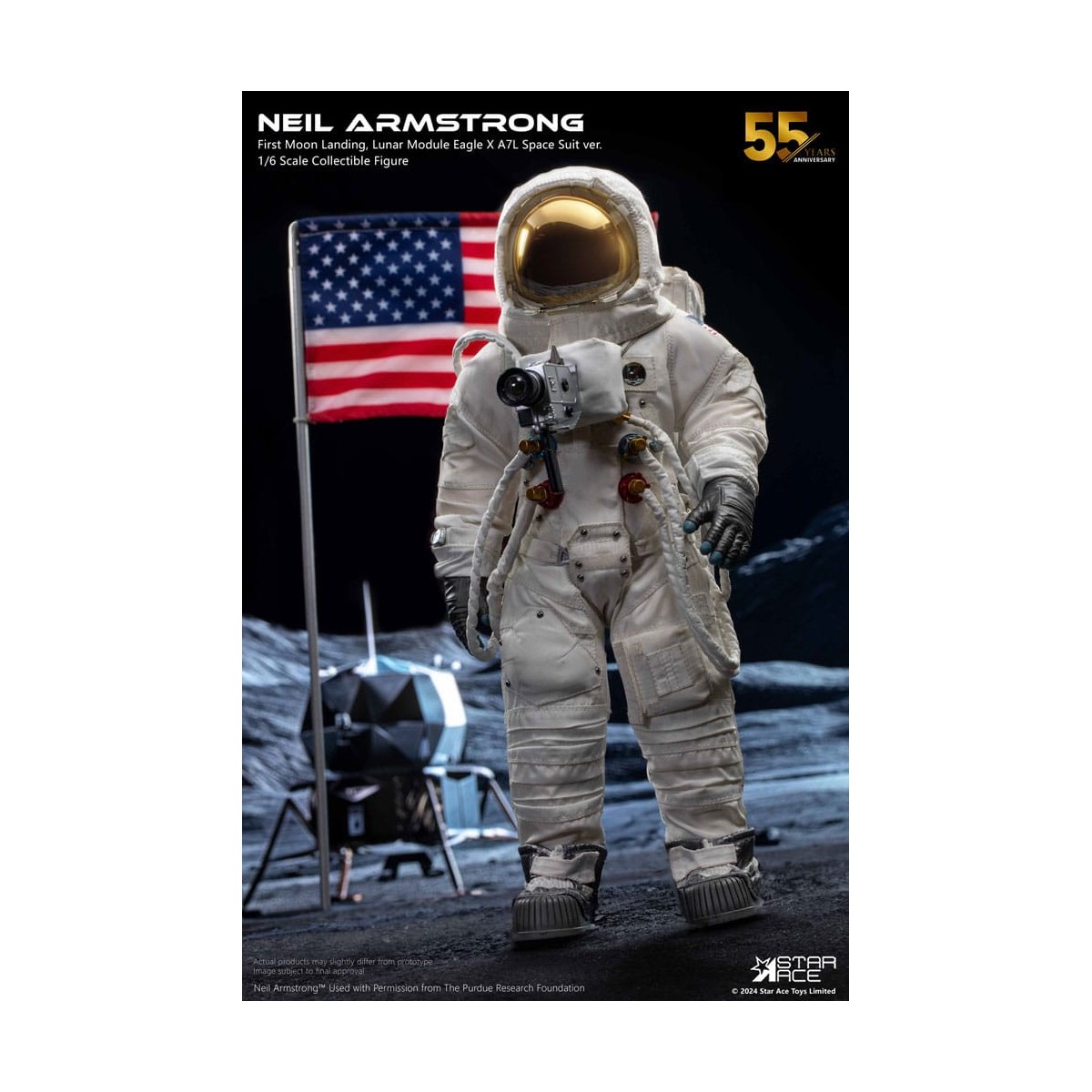 Star Ace - Apollo 11 - Neil Armstrong Versione Deluxe