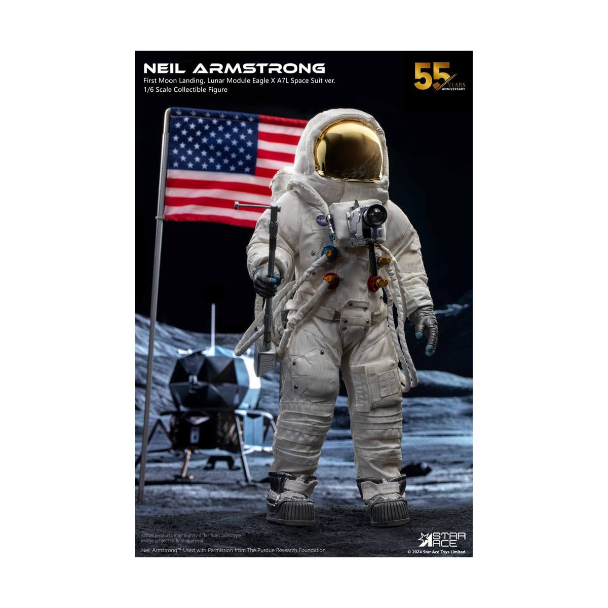 Star Ace - Apollo 11 - Neil Armstrong Versione Deluxe
