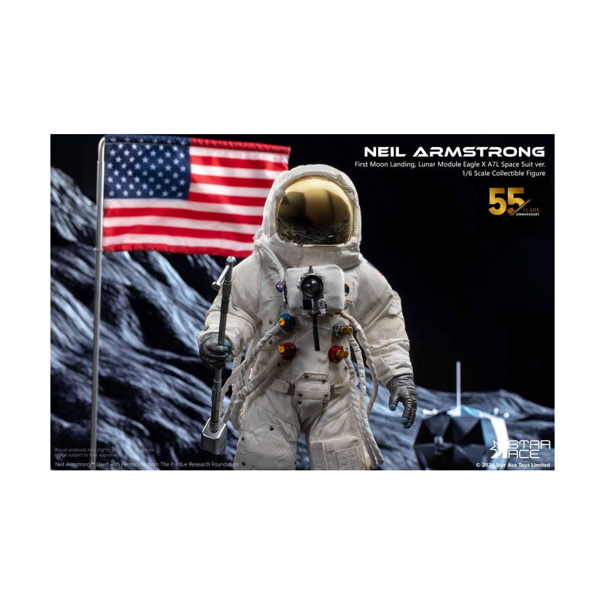 Star Ace - Apollo 11 - Neil Armstrong Versione Deluxe