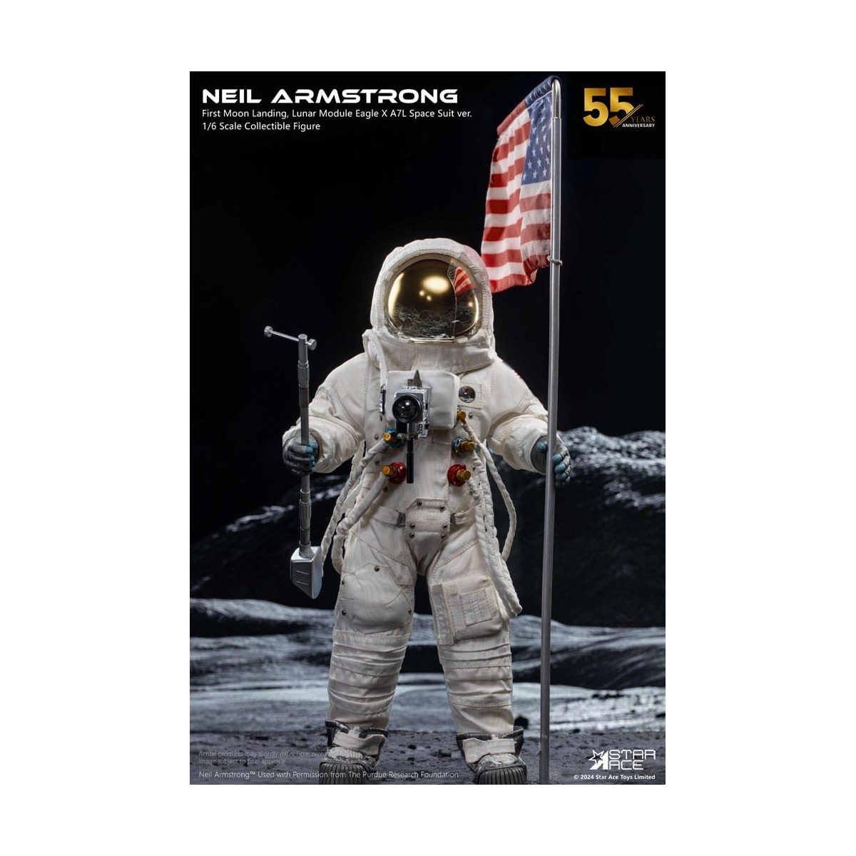 Star Ace - Apollo 11 - Neil Armstrong Versione Deluxe