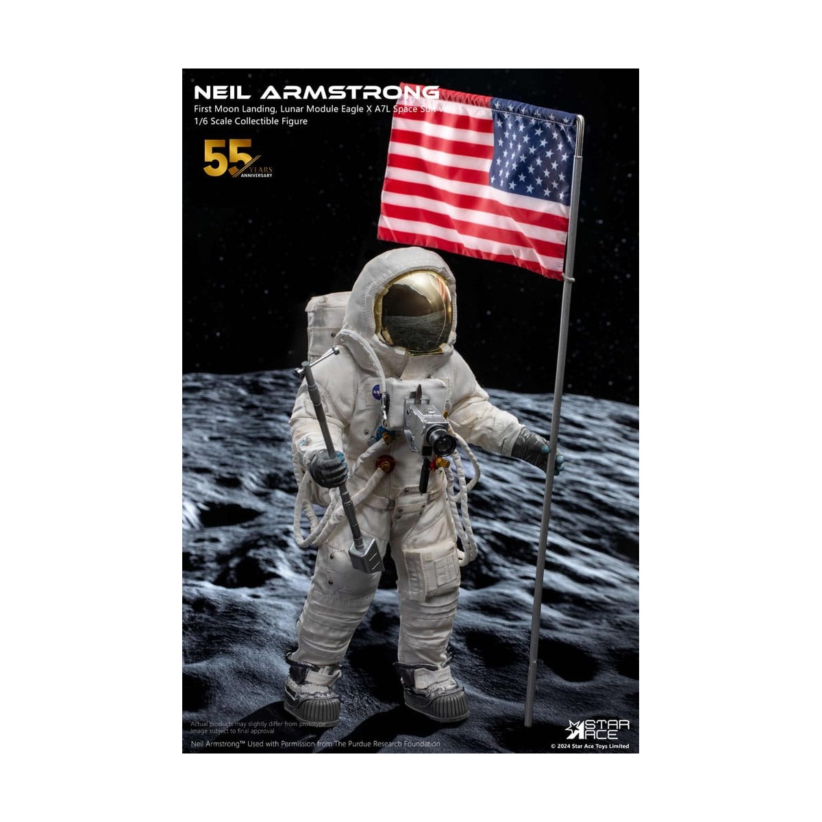 Star Ace - Apollo 11 - Neil Armstrong Versione Deluxe