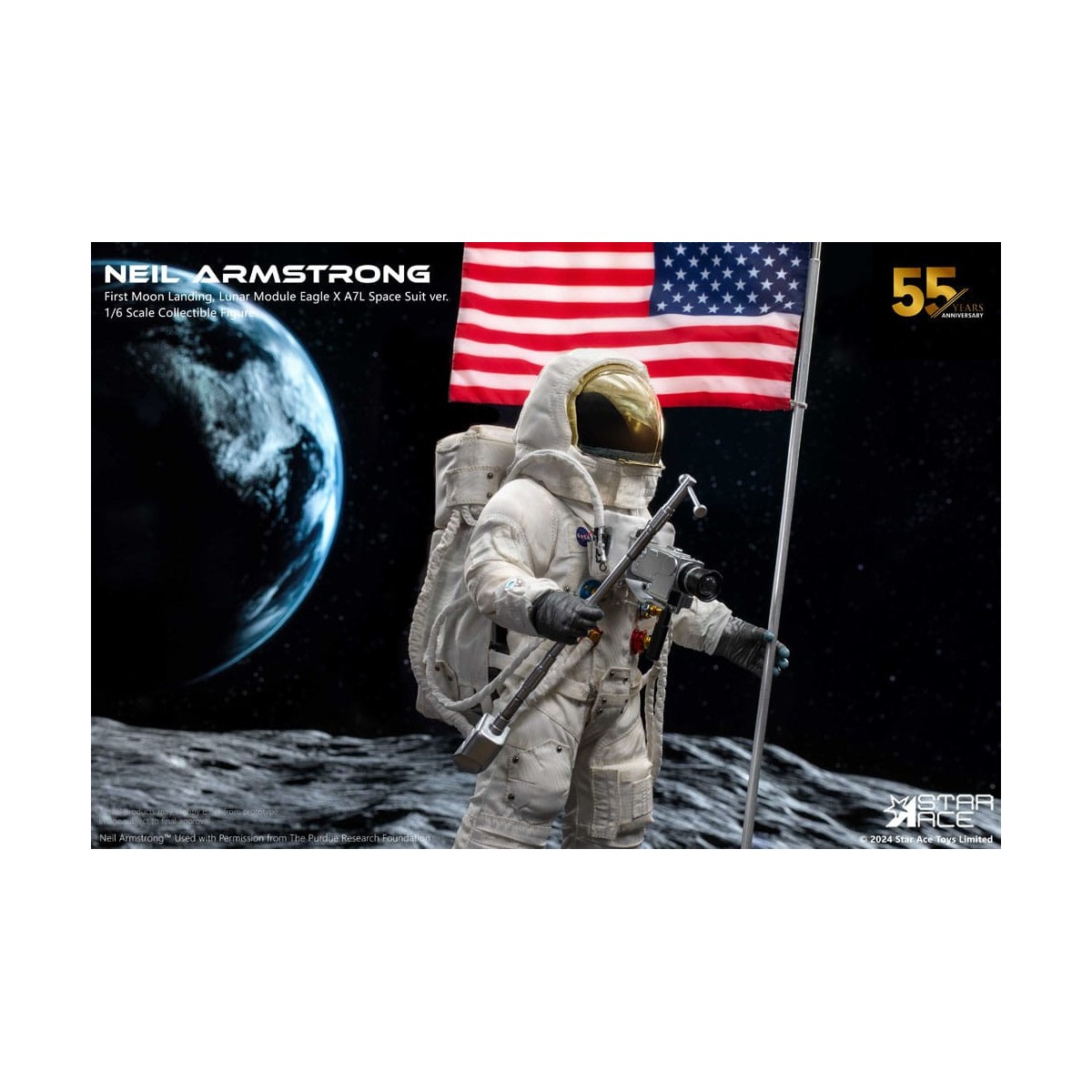 Star Ace - Apollo 11 - Neil Armstrong Versione Deluxe