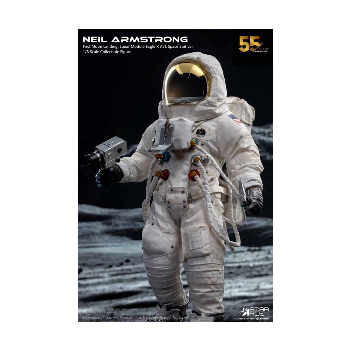Star Ace - Apollo 11 - Neil Armstrong Versione Deluxe