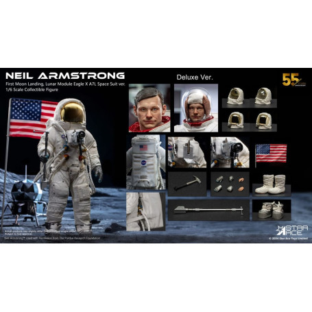 Star Ace - Apollo 11 - Neil Armstrong Versione Deluxe