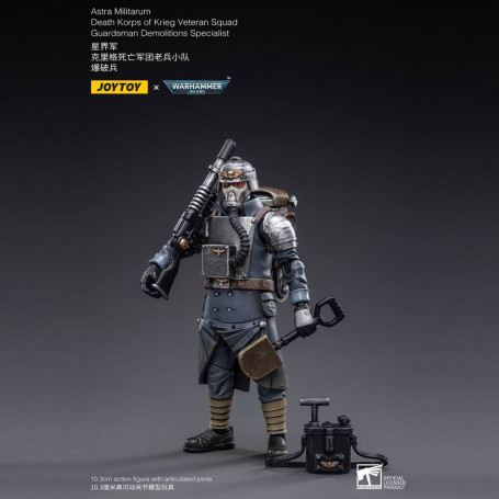 JoyToy - Death Korps of Krieg - Squadra Veterana Guardie Specialista in Demolizioni 1/18 - Warhammer 40K