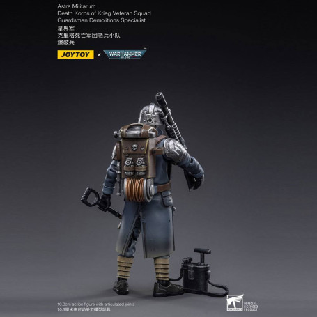 JoyToy - Death Korps of Krieg - Squadra Veterana Guardie Specialista in Demolizioni 1/18 - Warhammer 40K