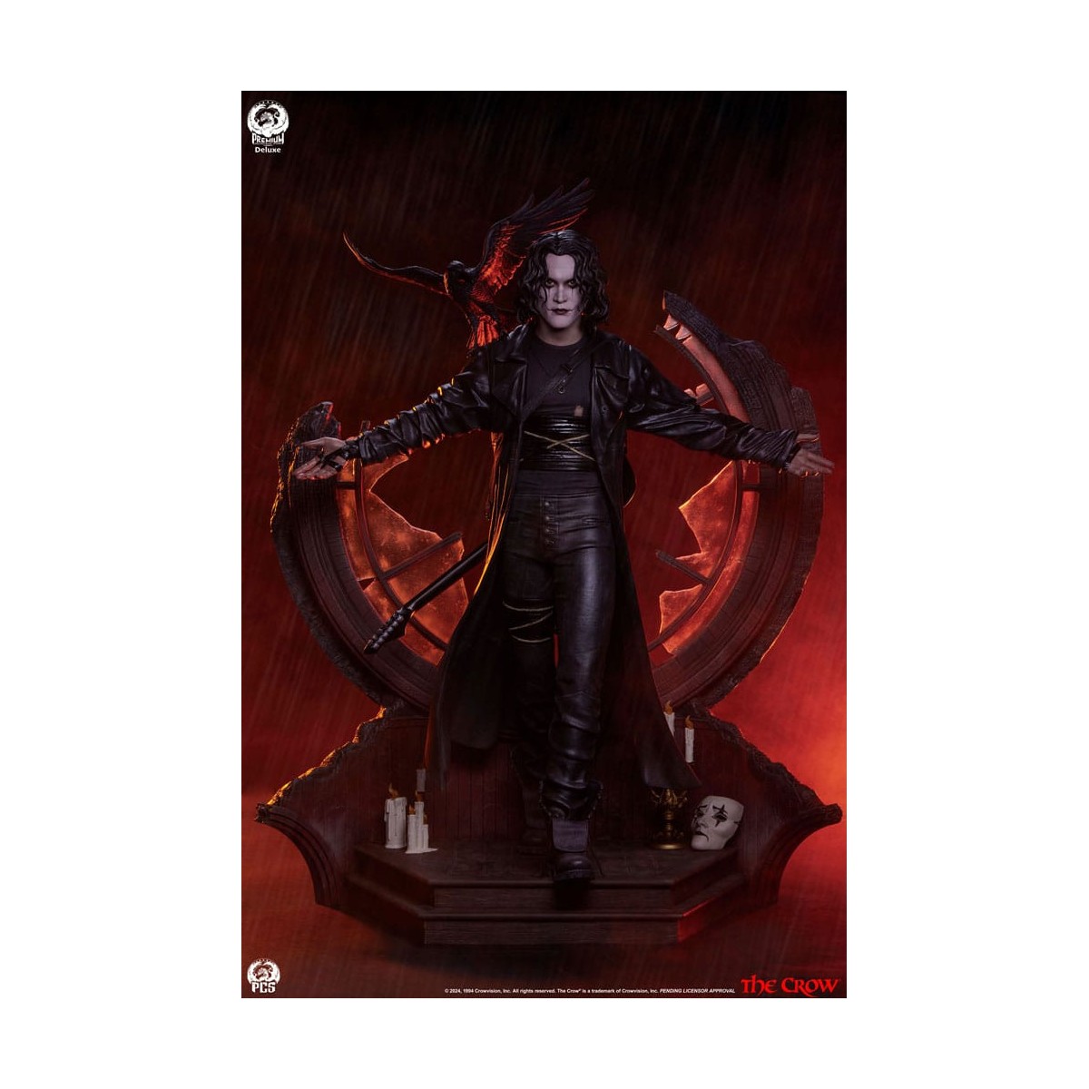 Premium Collectibles Studio PCS - Il Corvo Serie Epica 1/3 Edizione Deluxe