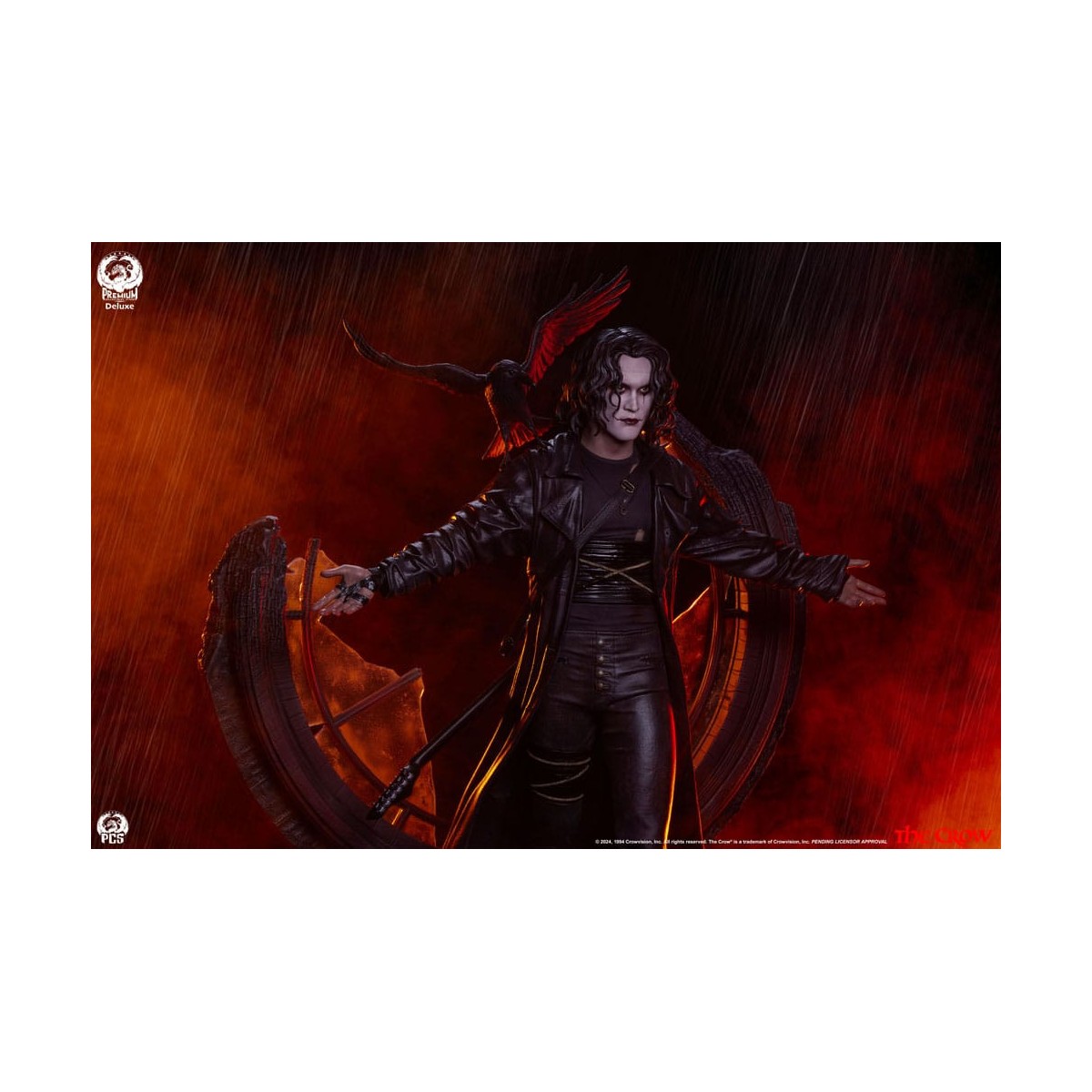Premium Collectibles Studio PCS - Il Corvo Serie Epica 1/3 Edizione Deluxe