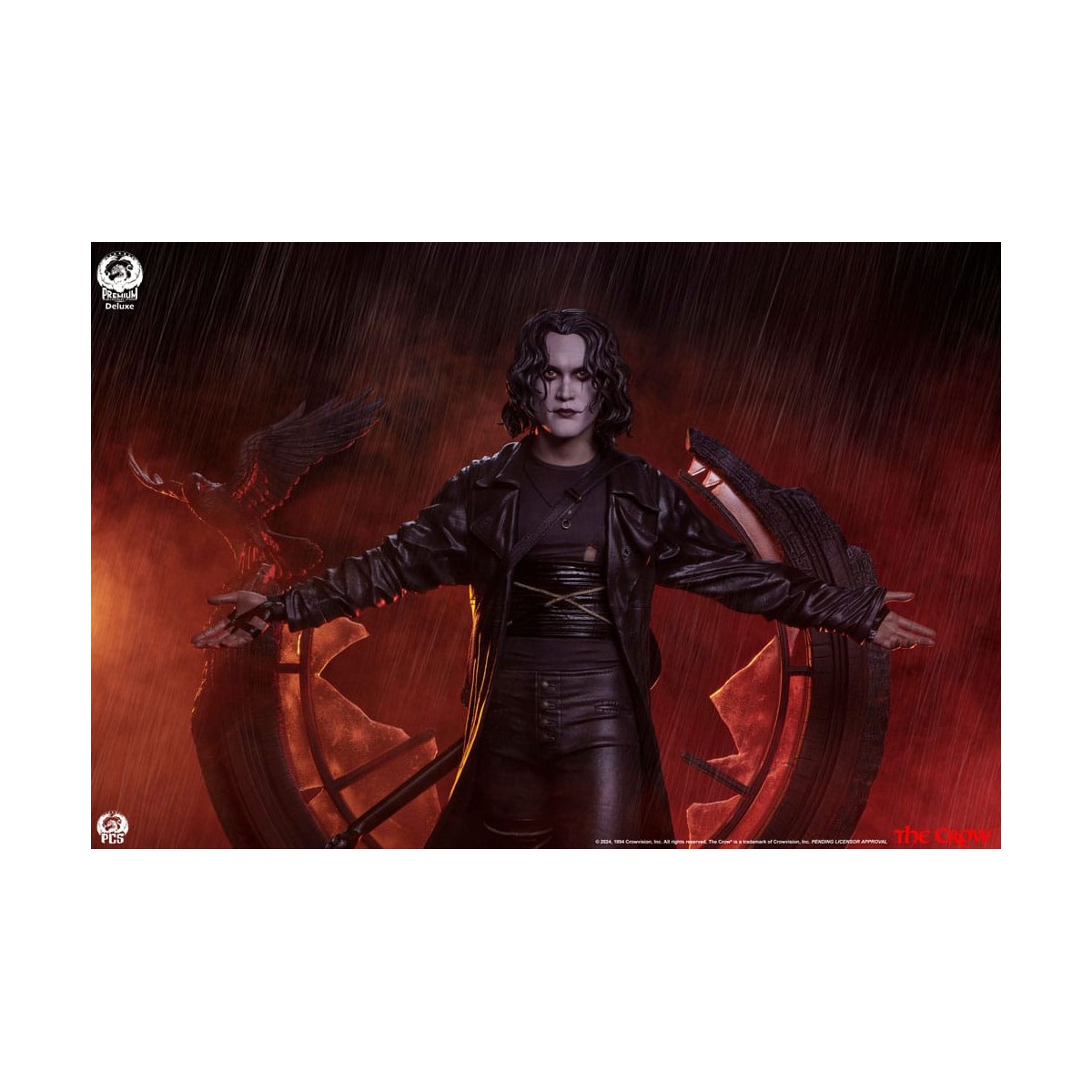 Premium Collectibles Studio PCS - Il Corvo Serie Epica 1/3 Edizione Deluxe
