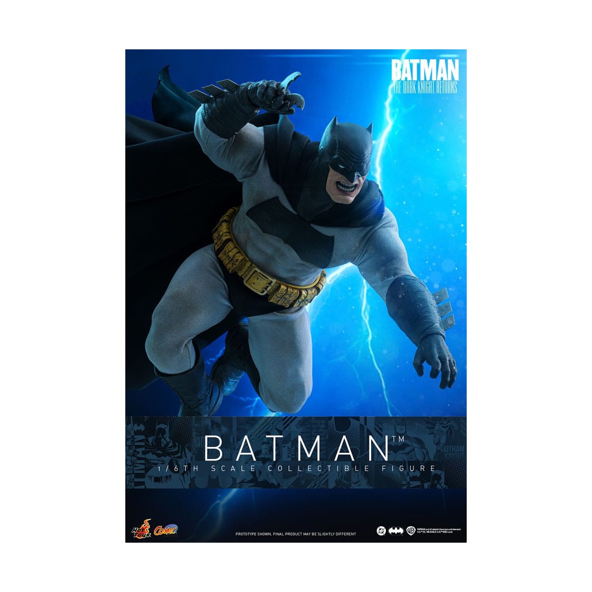 Hot Toys - BATMAN - Batman: Il ritorno del Cavaliere Oscuro Comic Masterpiece 1/6