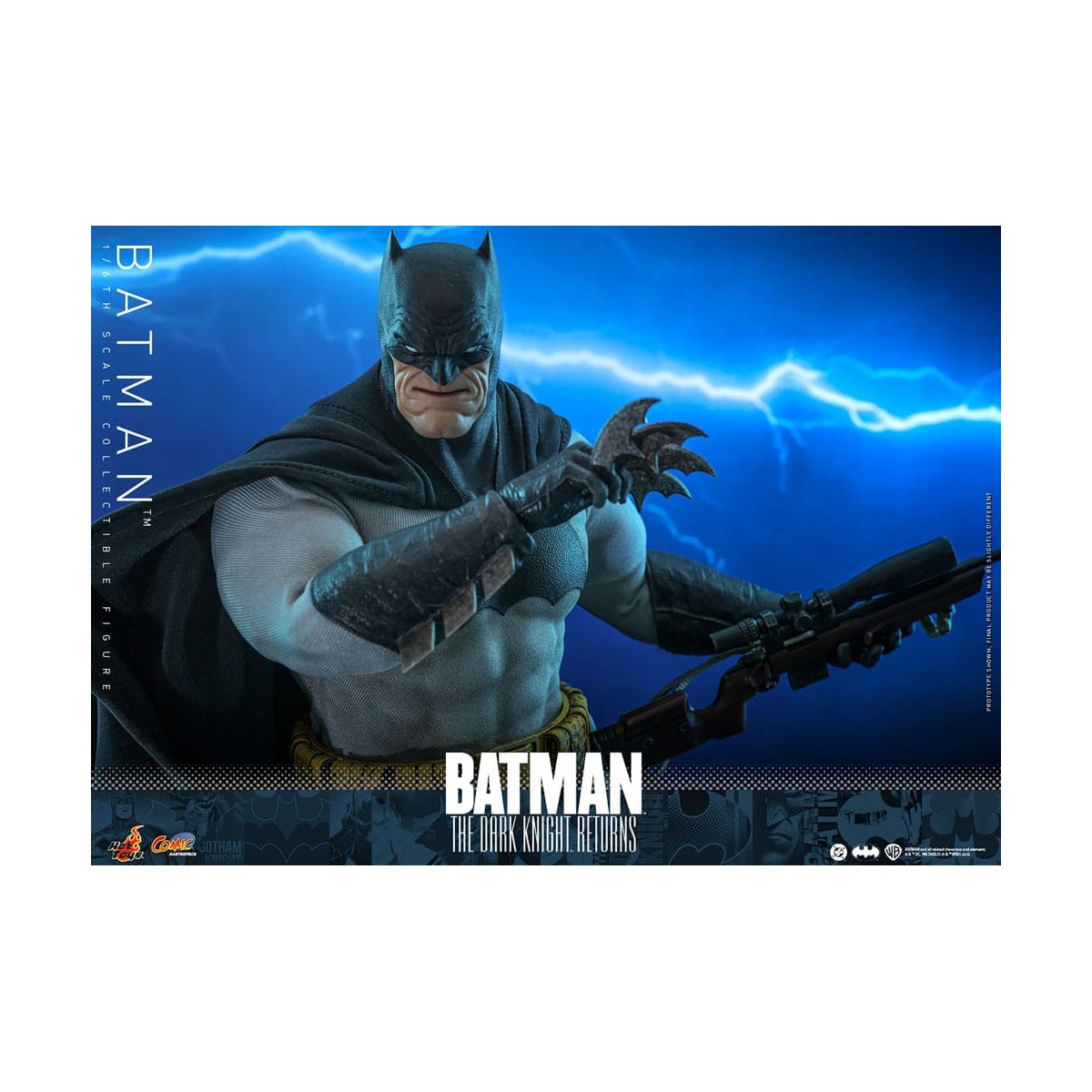 Hot Toys - BATMAN - Batman: Il ritorno del Cavaliere Oscuro Comic Masterpiece 1/6