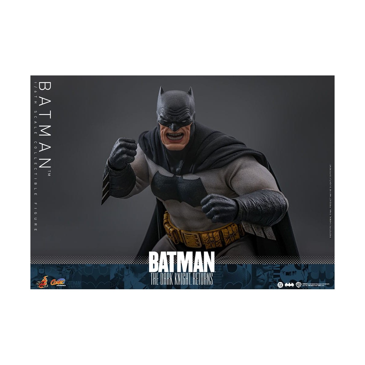Hot Toys - BATMAN - Batman: Il ritorno del Cavaliere Oscuro Comic Masterpiece 1/6