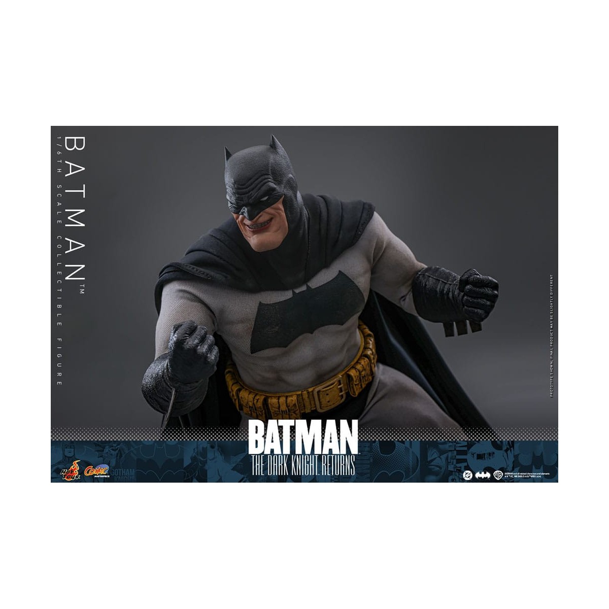 Hot Toys - BATMAN - Batman: Il ritorno del Cavaliere Oscuro Comic Masterpiece 1/6