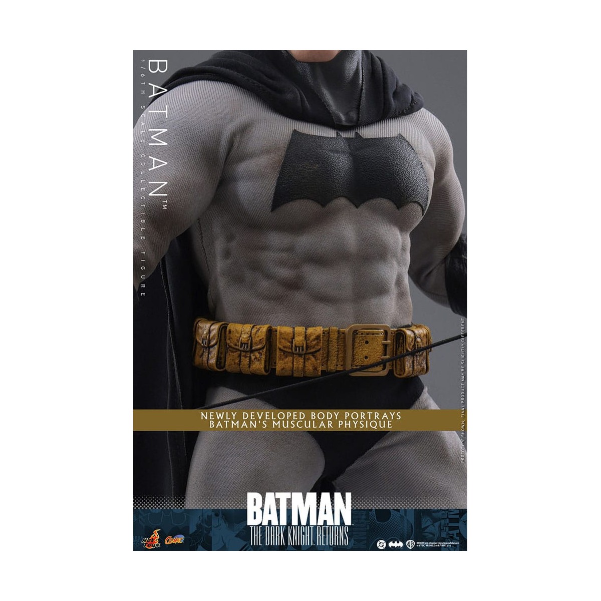 Hot Toys - BATMAN - Batman: Il ritorno del Cavaliere Oscuro Comic Masterpiece 1/6