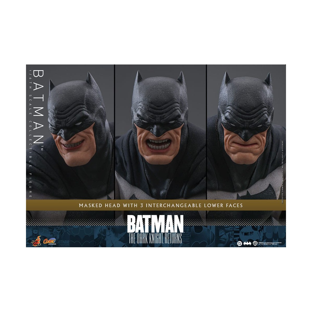 Hot Toys - BATMAN - Batman: Il ritorno del Cavaliere Oscuro Comic Masterpiece 1/6