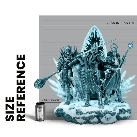Pure Arts - The Witcher 3: Wild Hunt - Diorama del cacciatore selvaggio 1/6