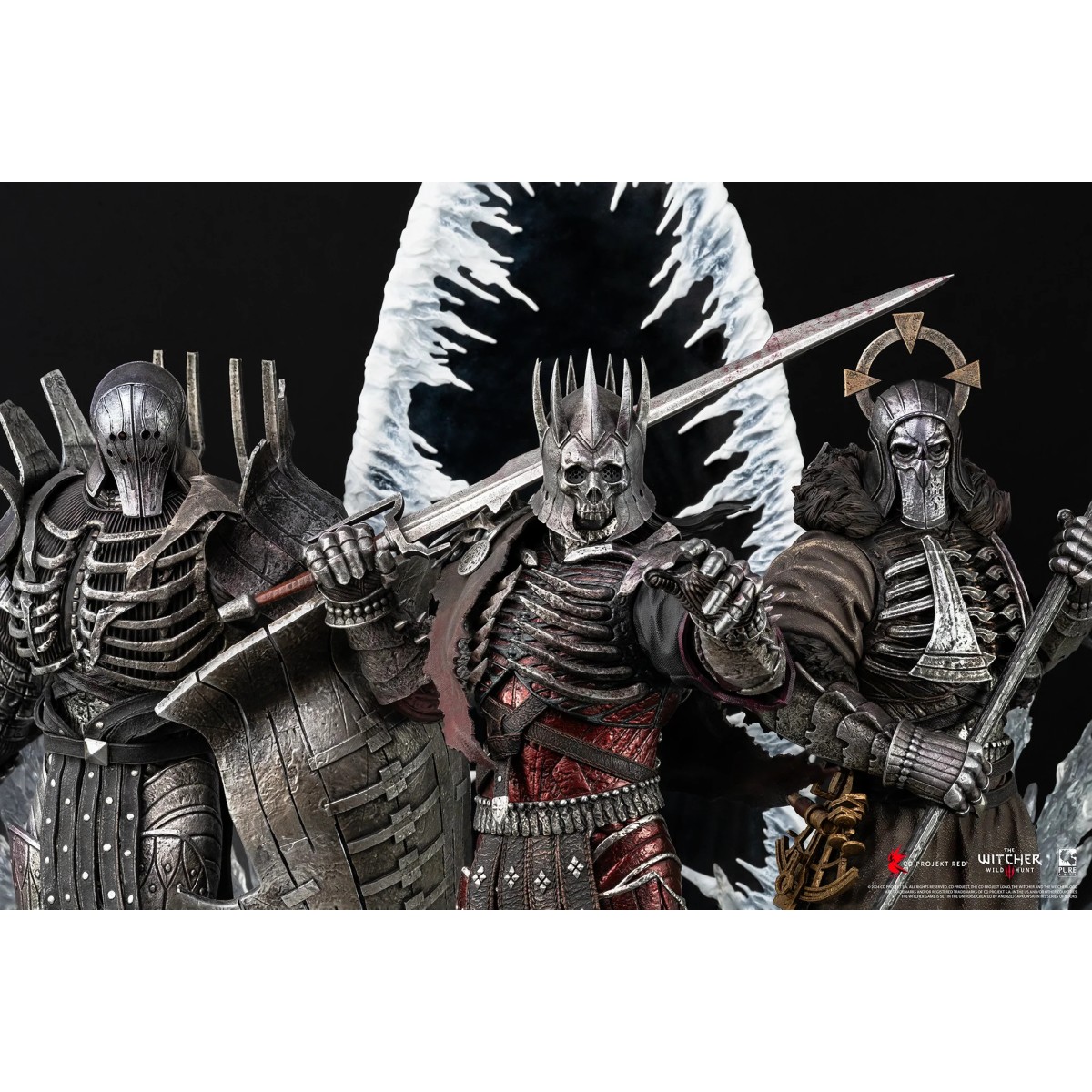 Pure Arts - The Witcher 3: Wild Hunt - Diorama del cacciatore selvaggio 1/6
