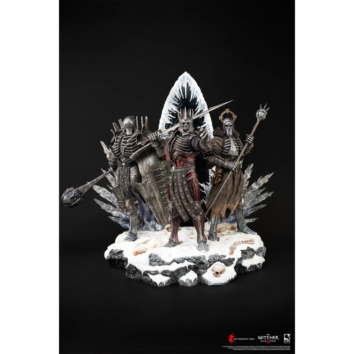Pure Arts - The Witcher 3: Wild Hunt - Diorama del cacciatore selvaggio 1/6