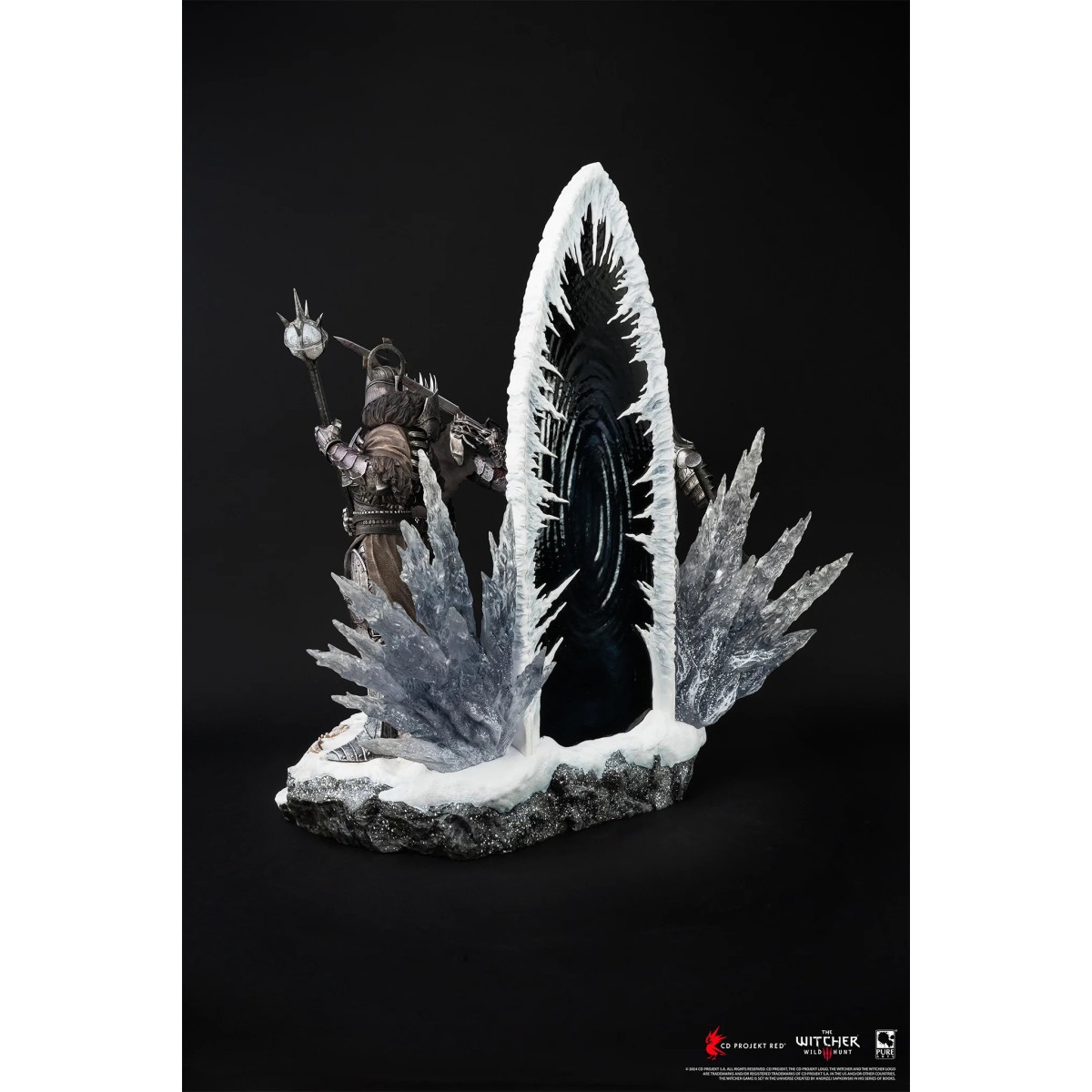 Pure Arts - The Witcher 3: Wild Hunt - Diorama del cacciatore selvaggio 1/6