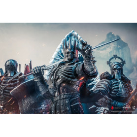 Pure Arts - The Witcher 3: Wild Hunt - Diorama del cacciatore selvaggio 1/6