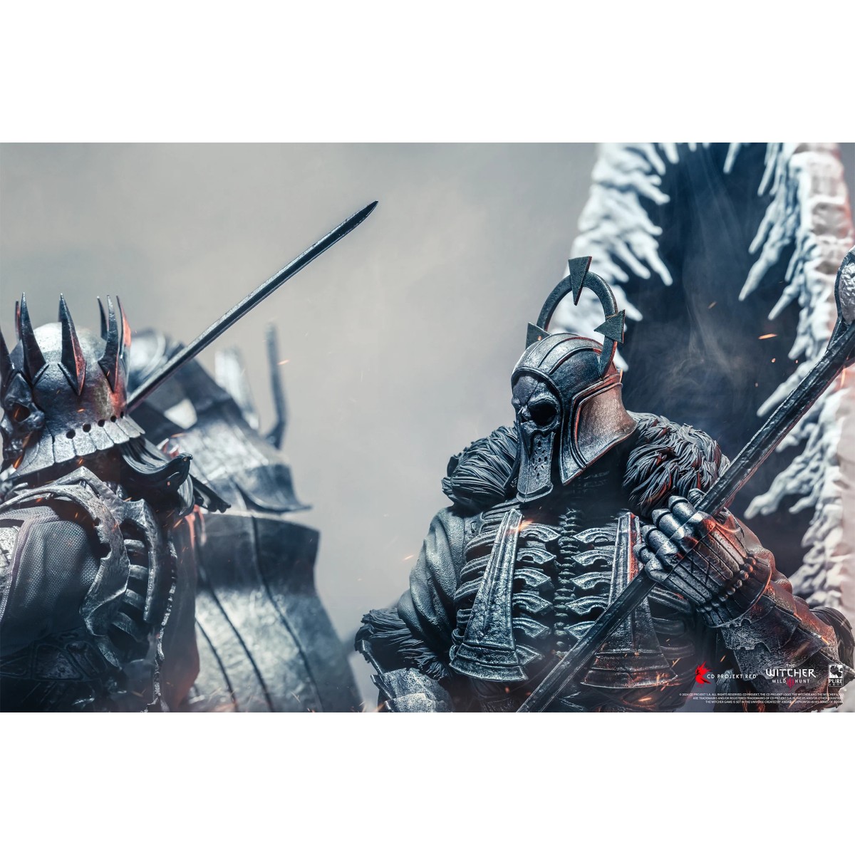 Pure Arts - The Witcher 3: Wild Hunt - Diorama del cacciatore selvaggio 1/6