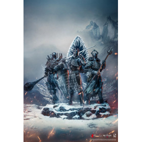 Pure Arts - The Witcher 3: Wild Hunt - Diorama del cacciatore selvaggio 1/6