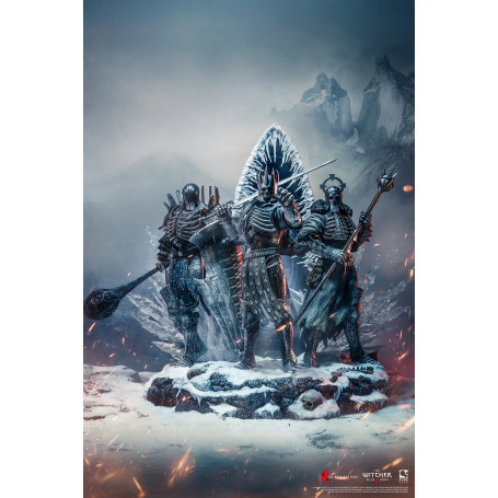 Pure Arts - The Witcher 3: Wild Hunt - Diorama del cacciatore selvaggio 1/6