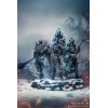 Pure Arts - The Witcher 3: Wild Hunt - Diorama del cacciatore selvaggio 1/6