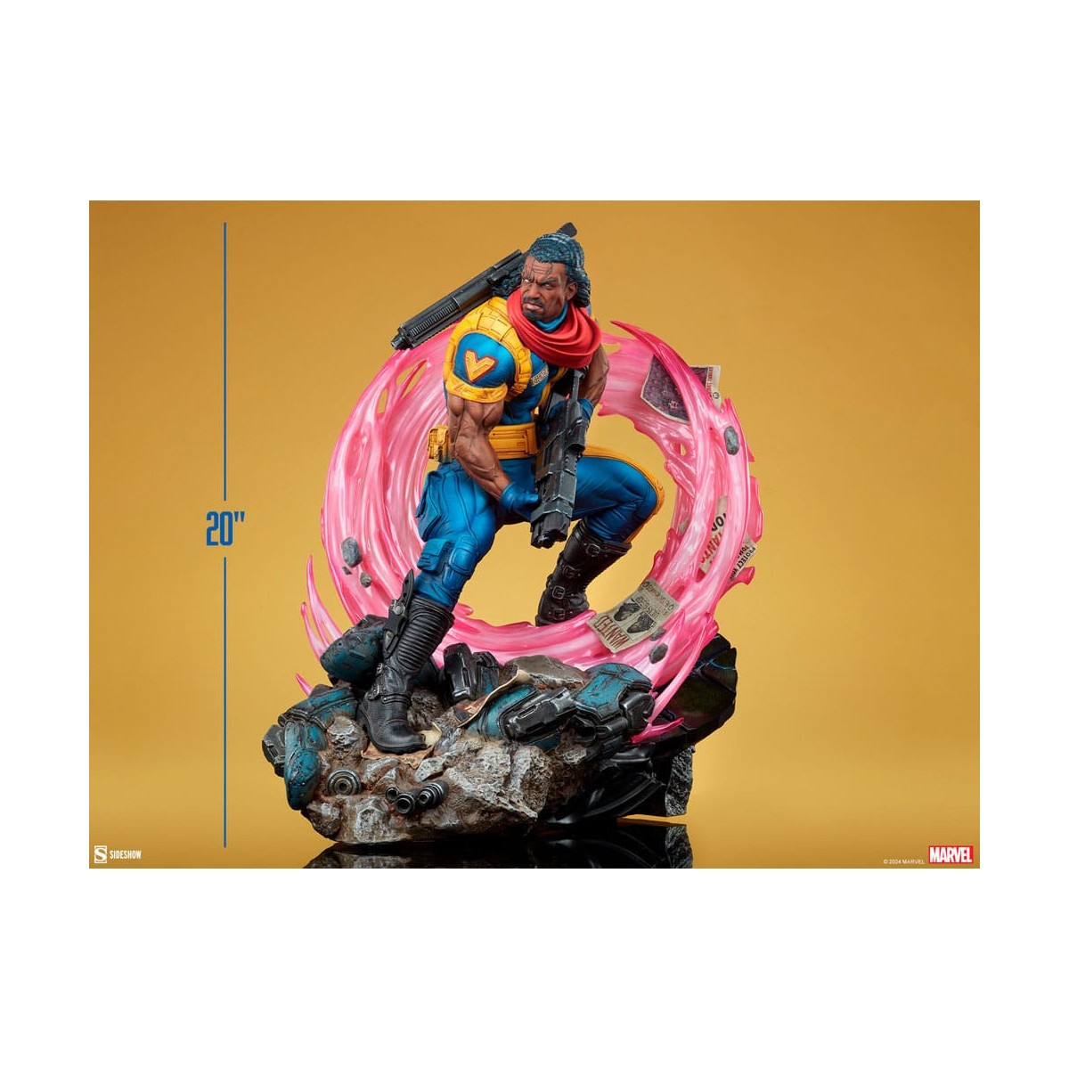Sideshow Marvel - Bishop: futuro e passato formato Premium 1/4 - X-Men