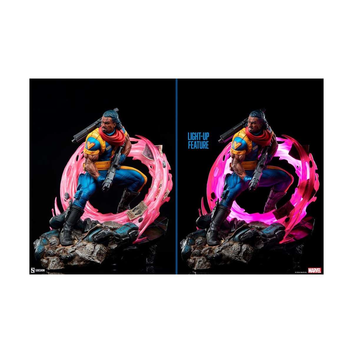 Sideshow Marvel - Bishop: futuro e passato formato Premium 1/4 - X-Men