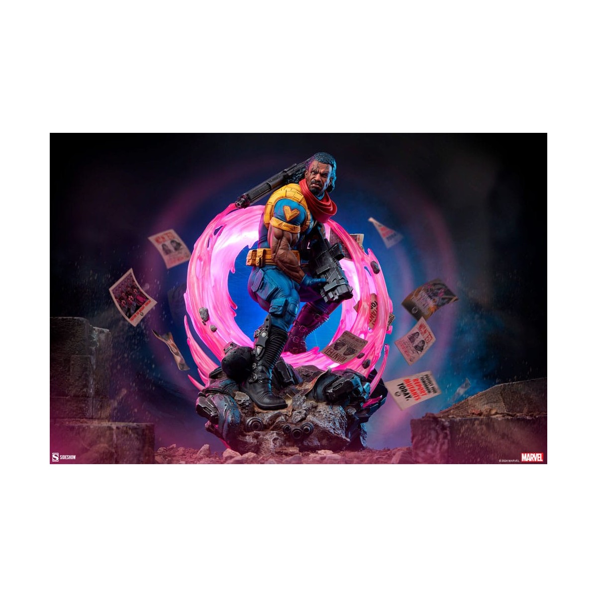 Sideshow Marvel - Bishop: futuro e passato formato Premium 1/4 - X-Men