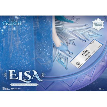 Regno delle bestie Disney - Master Craft Elsa "Let It Go" - La regina delle nevi