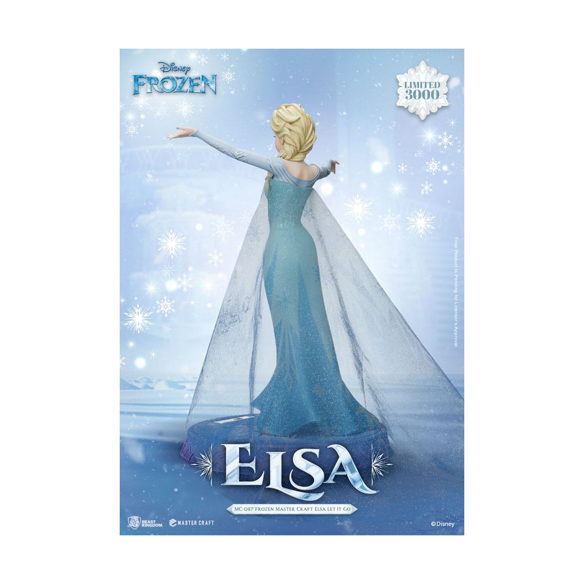 Regno delle bestie Disney - Master Craft Elsa "Let It Go" - La regina delle nevi