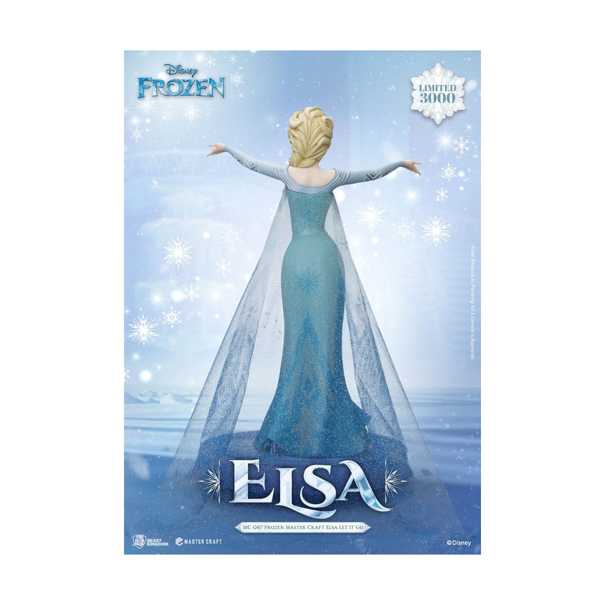 Regno delle bestie Disney - Master Craft Elsa "Let It Go" - La regina delle nevi