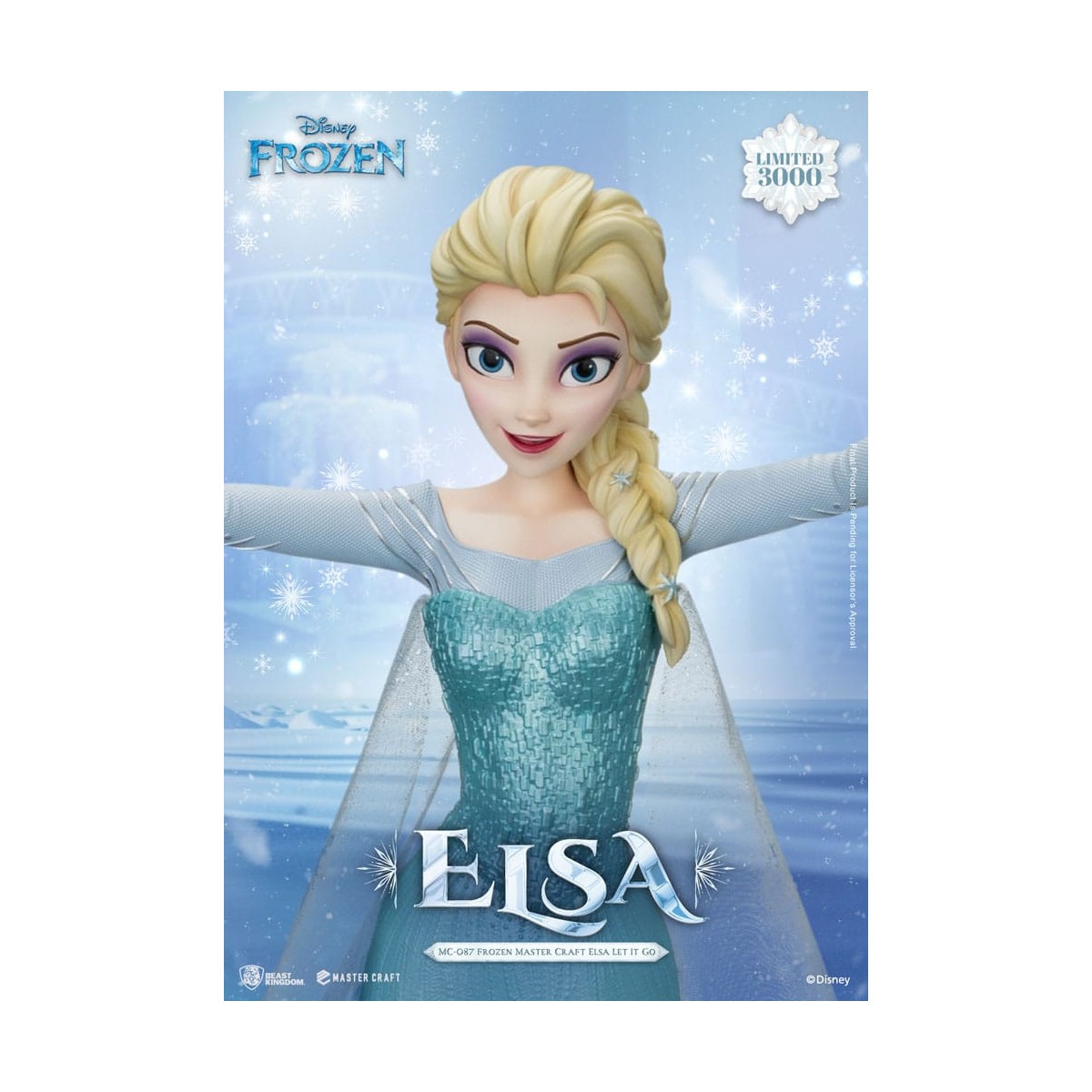 Regno delle bestie Disney - Master Craft Elsa "Let It Go" - La regina delle nevi