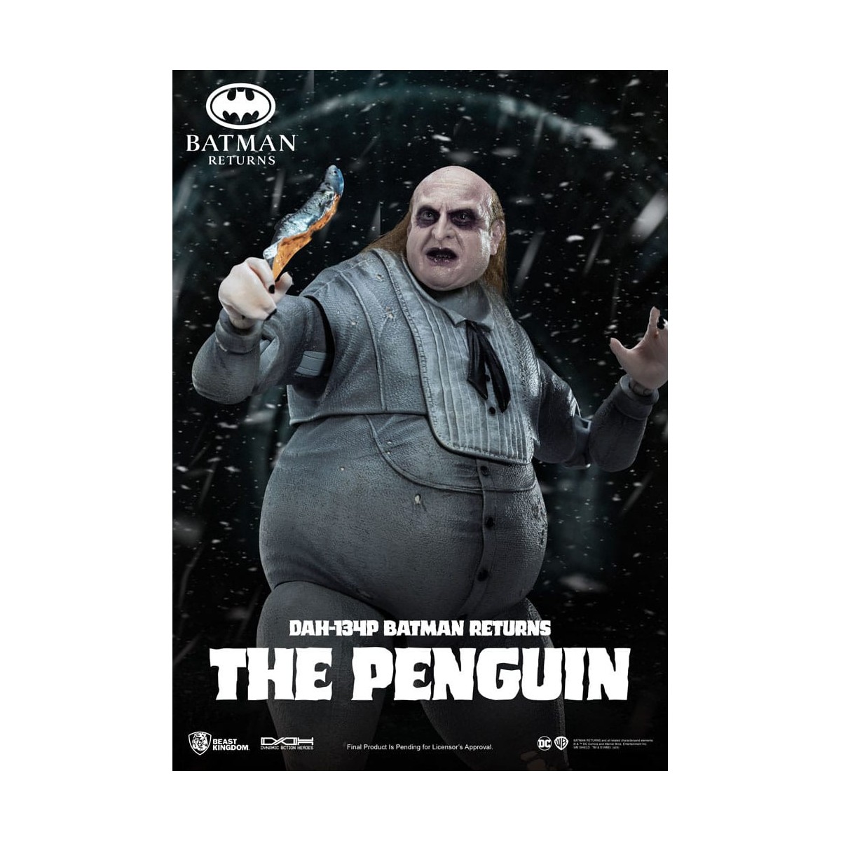 Regno delle bestie - Il Pinguino - Eroi d'azione dinamici di Batman Returns 1/9