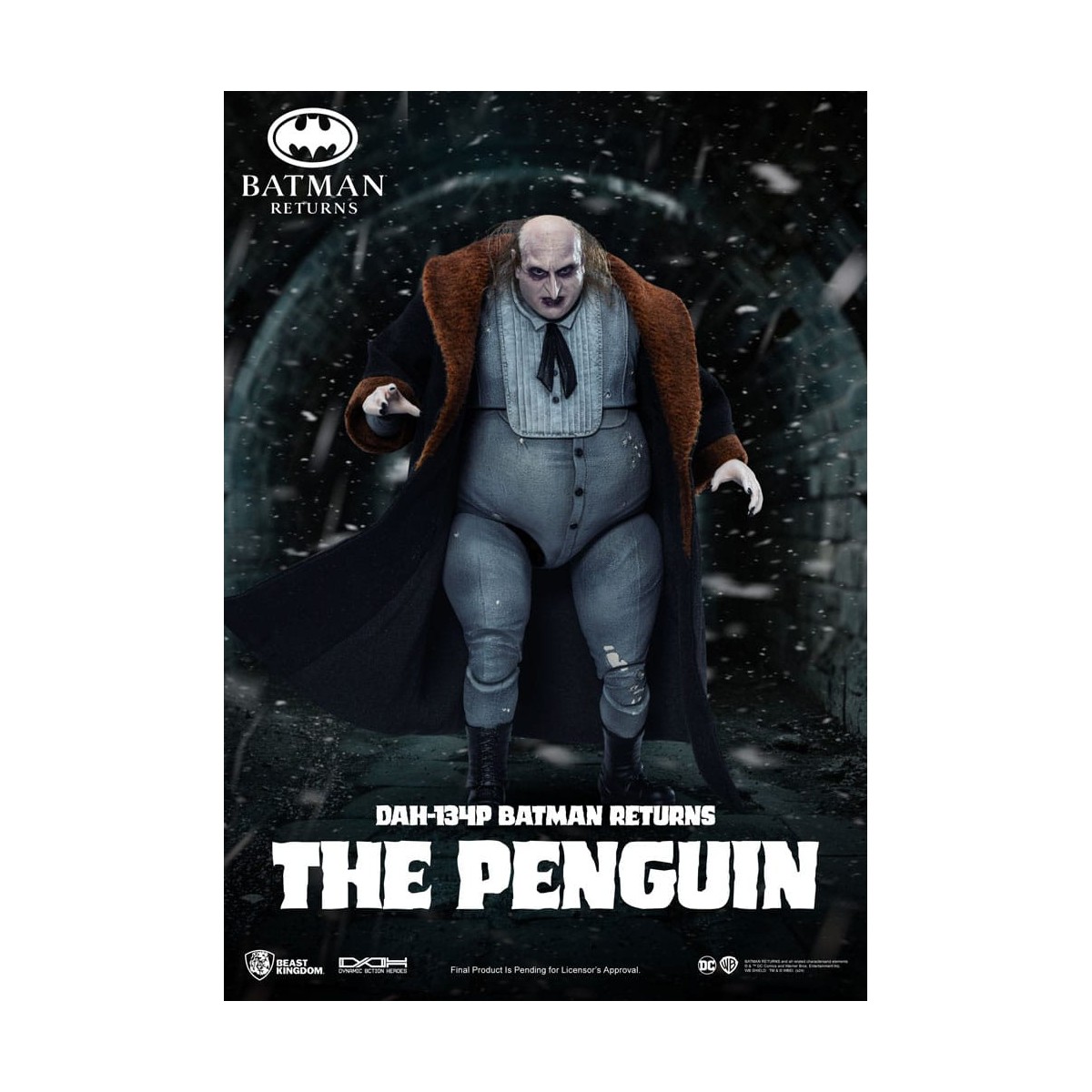 Regno delle bestie - Il Pinguino - Eroi d'azione dinamici di Batman Returns 1/9