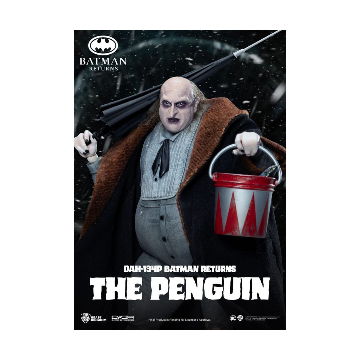 Regno delle bestie - Il Pinguino - Eroi d'azione dinamici di Batman Returns 1/9