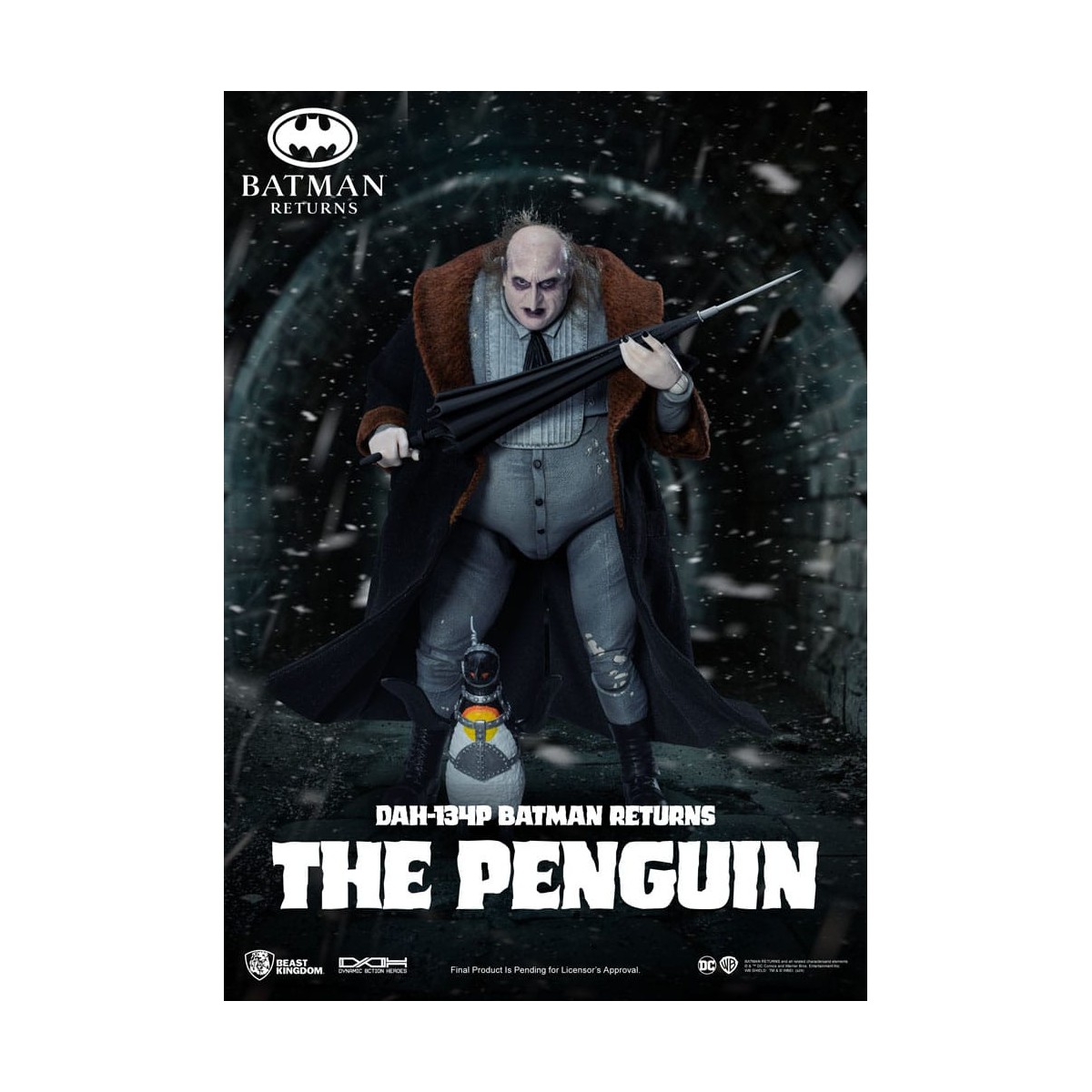 Regno delle bestie - Il Pinguino - Eroi d'azione dinamici di Batman Returns 1/9