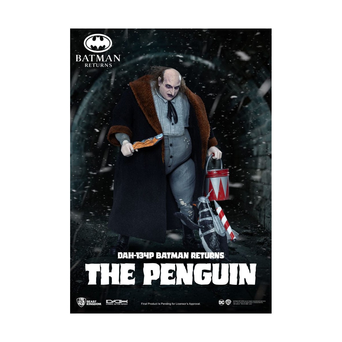 Regno delle bestie - Il Pinguino - Eroi d'azione dinamici di Batman Returns 1/9