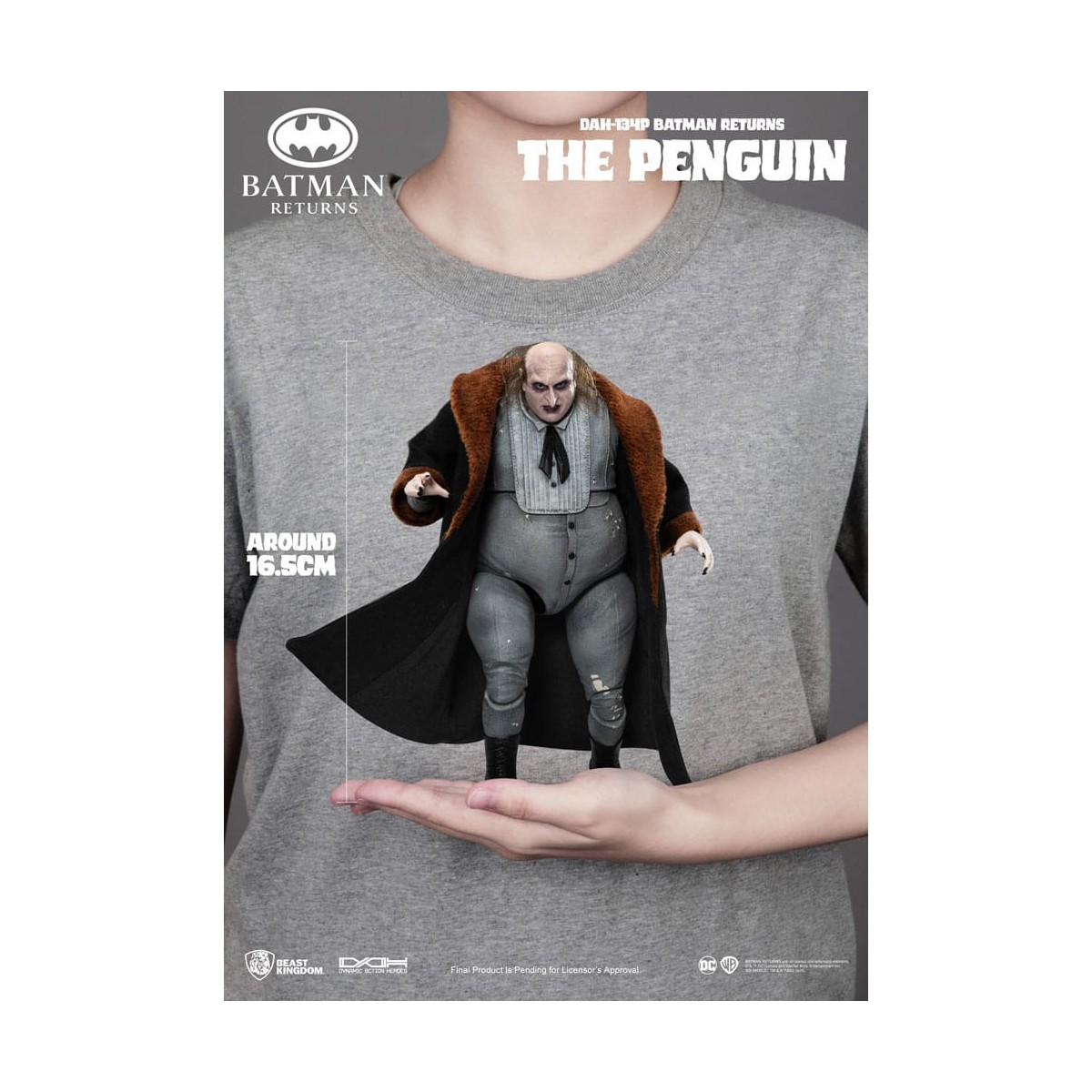 Regno delle bestie - Il Pinguino - Eroi d'azione dinamici di Batman Returns 1/9