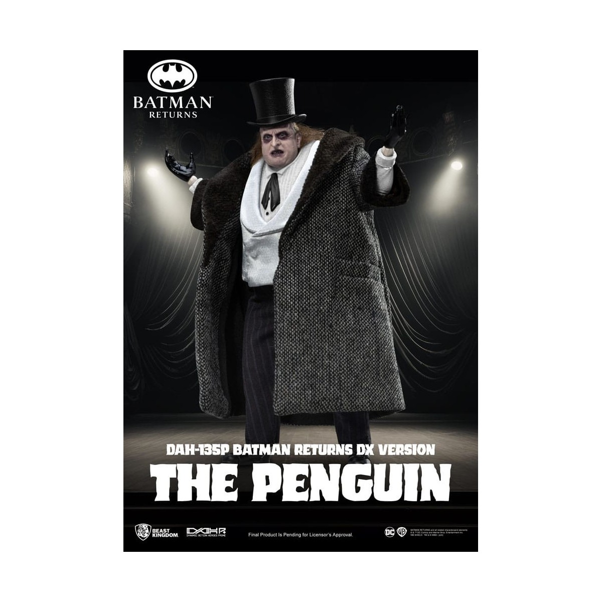 Regno delle bestie - Il Pinguino DX - Eroi d'azione dinamica di Batman Returns 1/9