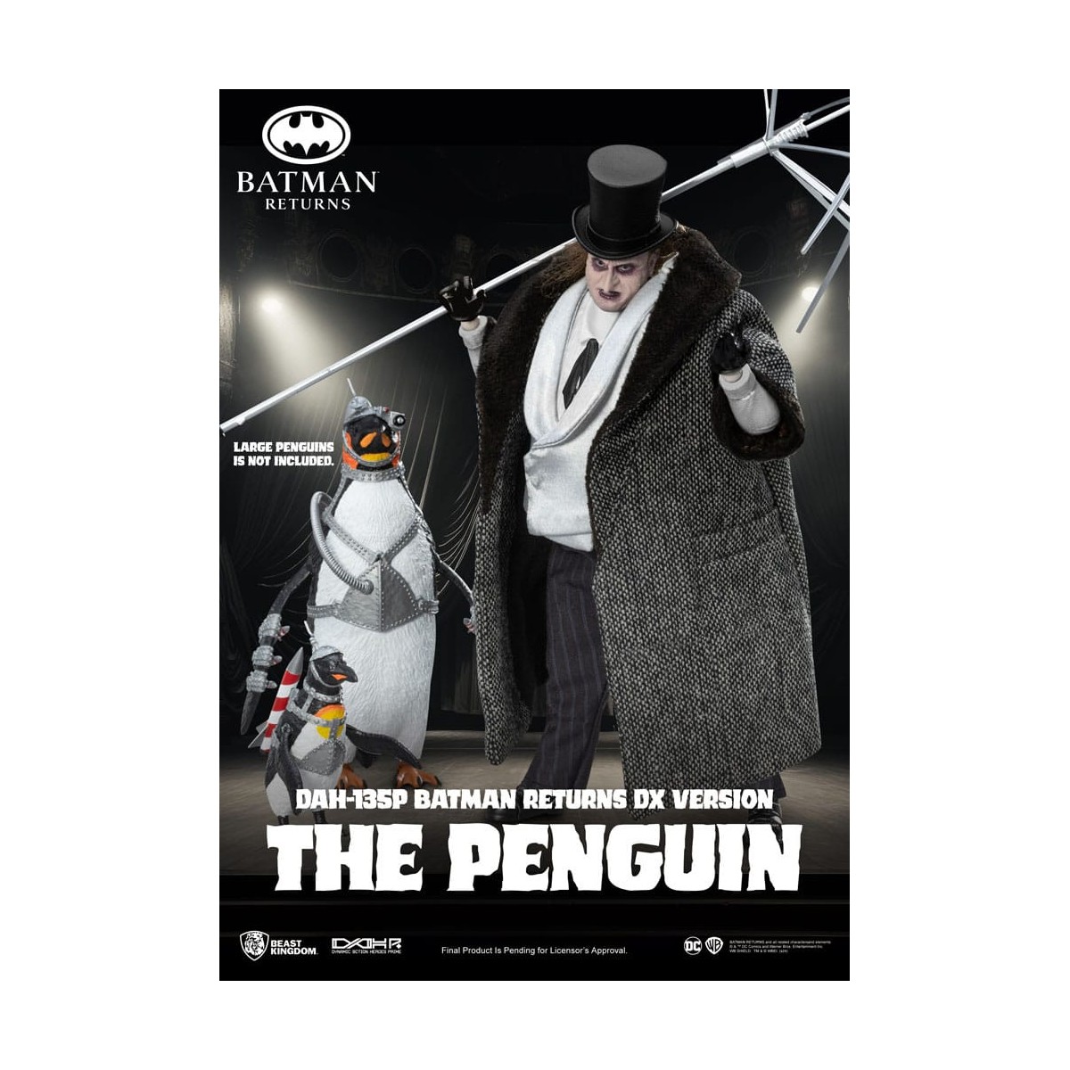 Regno delle bestie - Il Pinguino DX - Eroi d'azione dinamica di Batman Returns 1/9